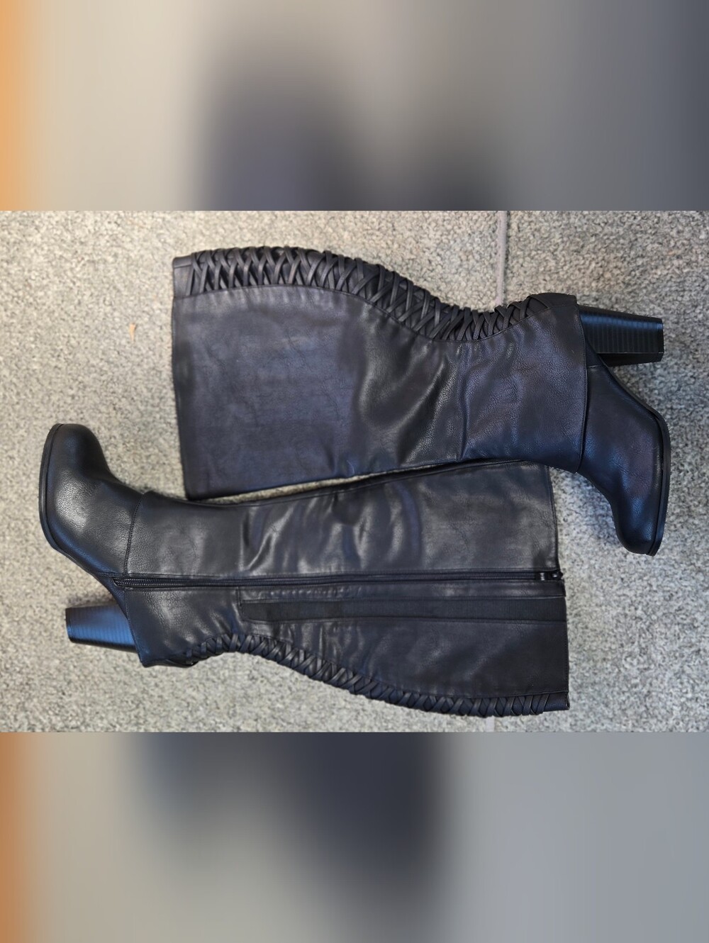 Torrid Size 9 Extra Wide Women's Black Tall Boot With Heel